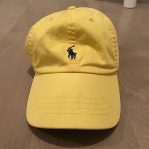 Yellow Polo by Ralph Lauren baseball hat cap